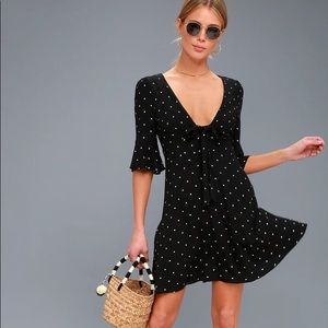 [Free People] Flirty Polka Dot Dress